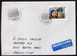 Belgique - 2005 - Letter - Priority Mail - Sent From Bois Guillaume To Argentina - Caja 1 - Brieven En Documenten