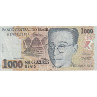Billet, Brésil, 1000 Cruzeiros Reais, 1993, KM:240, TTB - Brésil