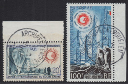 TAAF 1963 - Mi-Nr. 29-30 Gest / Used - Jahr Der Ruhigen Sonne - Used Stamps