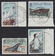TAAF 1960 - Mi-Nr. 19-22 Gest / Used - Vögel / Birds - Robben / Seals - Usati