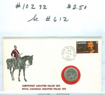 Mounted Police Montée; GRC / RCMP; Gendarmerie; Sc. # 612; Pli Premier Jour / First Day Cover (10232) - Used Stamps