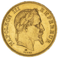 Second-Empire- 100 Francs Napoléon III Tête Laurée 1864 Paris - 100 Francs (oro)