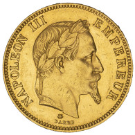 Second-Empire- 100 Francs Napoléon III Tête Laurée 1864 Paris - 100 Francs-or