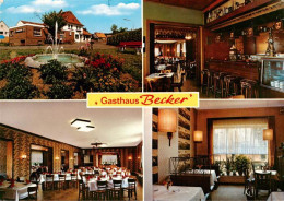 73896473 Eininghausen Preussisch Oldendorf Gasthaus Becker Bar Gastraeume  - Getmold