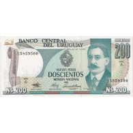 Uruguay, 200 Nuevos Pesos, 1986, KM:66a, NEUF - Uruguay