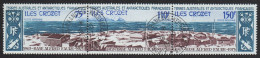 TAAF 1974 - Mi-Nr. 89-91 Gest / Used - Antarktis - Oblitérés
