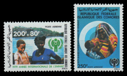 Komoren 1979 - Mi-Nr. 566-567 A ** - MNH - Jahr Des Kindes - Comores (1975-...)