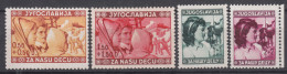 Yugoslavia Kingdom 1940 Mi#418-421 Mint Hinged - Neufs