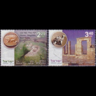 ISRAEL 2008 - Scott# 1718-9 Heritage Sites Set Of 2 MNH - Unused Stamps (without Tabs)