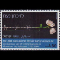 ISRAEL 2008 - Scott# 1715 Holocaust Day Set Of 1 MNH - Ungebraucht (ohne Tabs)