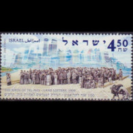 ISRAEL 2008 - Scott# 1714 Land Lottery Set Of 1 MNH - Unused Stamps (without Tabs)