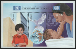 Ghana 1999 - Mi-Nr. 3016-3018 ** - MNH - Rechte Des Kindes - Ghana (1957-...)