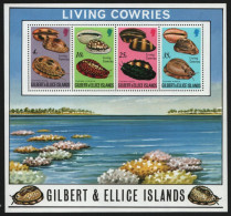 Gilbert Und Ellice 1975 - Mi-Nr. Block 2 ** - MNH - Meeresschnecken - Isole Gilbert Ed Ellice (...-1979)