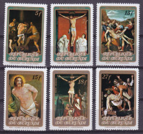 Burundi 920 - 925 Postfrisch, Ostern - Gemälde (Nr.1944) - Easter