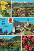 [-5%] AUTRICHE - Igls - Platenigl - Igls Avec Nordkette - Place Principale - Carte Postale - Igls