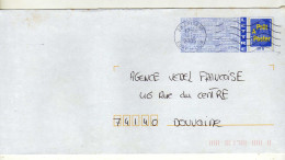 Enveloppe FRANCE Prêt à Poster Lettre 20g Oblitération LUISANT 14/02/2005 - PAP: Aufdrucke/Blaues Logo