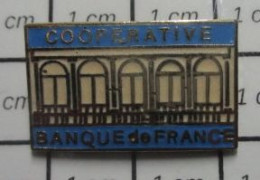 1012C Pin's Pins / Beau Et Rare / BANQUES / COOPERATIVE BANQUE DE FRANCE - Banques