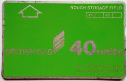 UK British Gas Rough Storage Field ( Notched ) - Boorplatformen