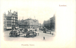 CPA Carte Postale  Royaume Uni London Piccadilly Circus  Début 1900 VM74257 - Piccadilly Circus