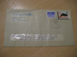 DIEREN 1987 To Dodewaard Dolphin Dauphin Stamp Cancel Cover NETHERLANDS Dolphins Dauphins Marine Mammal - Dolphins