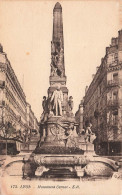 FRANCE - Lyon - Monument Carnot - ER - Carte Postale Ancienne - Lyon 2