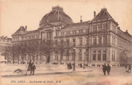 FRANCE - Lyon - Faculté De Droit - ER - Animé - Carte Postale Ancienne - Lyon 2