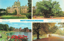 ROYAUME-UNI - Angleterre - Nottinghamshire - Newstead Abbey - Thoresby Hall - Carte Postale - Northamptonshire