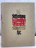 Festzeitung 14. Deutsches Turnfest Köln 1928. KOMPLETT. Heft Nr.1 - 13. - Deportes