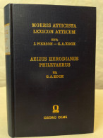 Moeris Atticista Lexicon Atticum. - Poésie & Essais