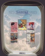 BL318**(5148/5152) - 100 Ans De La / 100 Jaar Van De / 100 Jahre Der / 100 Years Of The - Sabena - EUROPE - Ungebraucht