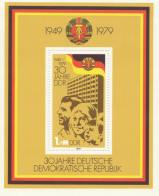 DDR - Germany - Democratic Republic,1979 The 30th Anniversary Of DDR, S/S.MNH** - 1971-1980