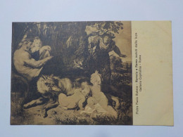 ROMA 1911   Galleria  Capitolina    Pietro Paolo Rubens    "Romolo E Remo Nutriti Dalla Lupa" - Musei