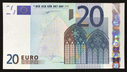 Italy 20 €  ITALIA Circulated J008D4 Duisenberg Cod.€.221 - 20 Euro