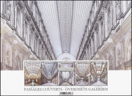 BL319**(5153/5157) - Passages Couverts / Overdekte Galerijen / Überdachte Galerien / Covered Galleries - Ongebruikt