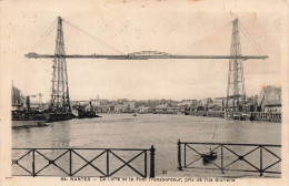 FRANCE - Nantes - La Loire Et Le Pont Transbordeur, Pris De L'ile Glorieuse - Carte Postale - Nantes