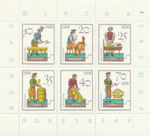 DDR - Germany - Democratic Republic,1982 Historical Toys, S/S.MNH** - 1981-1990