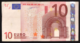 Italy 10 €  ITALIA Circulated J003B3 Duisenberg Cod.€.256 - 10 Euro