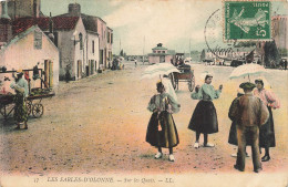 Les Sables D'olonne * Vue Sur Les Quais * Villageois Coiffe - Sables D'Olonne