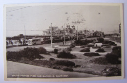 ROYAUME-UNI - ANGLETERRE - HAMPSHIRE - SOUTHSEA - South Parade Pier And Gardens - 1956 - Southsea