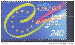 2001. Armenia, Council Of Europe, 1v, Mint/** - Armenië