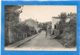 94 VAL DE MARNE - CACHAN La Rue Des Vignes (voir Description) - Cachan