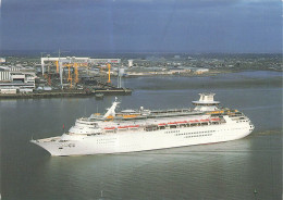 FRANCE - Saint-Nazaire - Le Souverain Des Mers - Construit Au Chantier De Saint-Nazaire - Carte Postale - Saint Nazaire