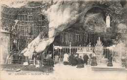 FRANCE - Lourdes - La Grotte - LL - Animé  - Carte Postale Ancienne - Lourdes