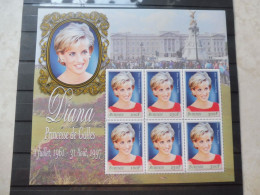 Burundi Bl Bloc Blok 139 Lady Diana Mnh Neuf ** Parfait ( 1999 ) - Hojas Y Bloques