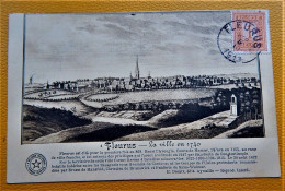 FLEURUS  - La Ville En 1740  -   1913 - Fleurus
