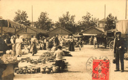 St Maur Des Fossés * Carte Photo 1910 * Scène De Marché * Marchands Market - Saint Maur Des Fosses