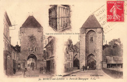 FRANCE - Moret Sur Loing - Porte De Bourgogne - PC - Côté Extérieur - Cage Pour Prisonniers  - Carte Postale Ancienne - Moret Sur Loing