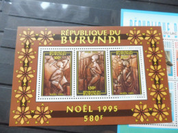 Burundi Bloc Bl Blok 136 Noel Kerstmis Christmas Neuf ** 1995 - Nuevos