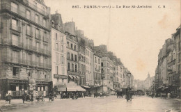 Paris * 4ème * La Rue St Antoine * Commerces Magasins - District 04