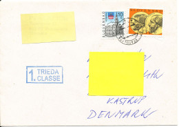 Slovakia Cover Sent To Denmark Topic Stamps - Briefe U. Dokumente